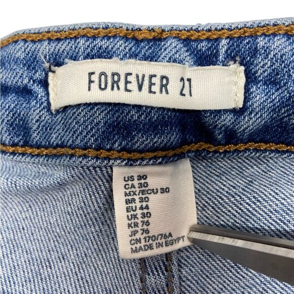 Forever 21 Skinny Button Fly High Rise Jeans size 30 - Picture 8 of 8